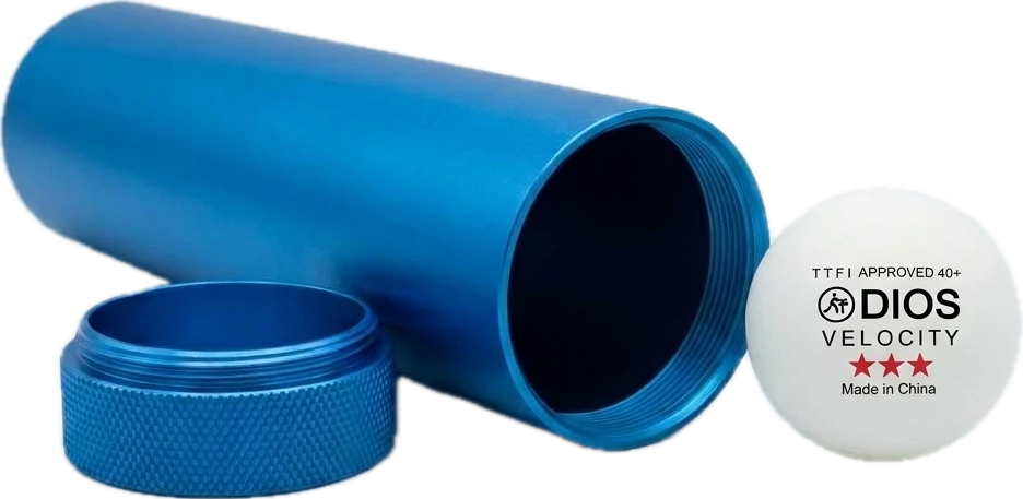 Metal Rubber Roller, Blue