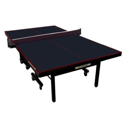 DIOS Table Tennis Table (Top Width: 15 MM) with Clamp Net (Color: Black)